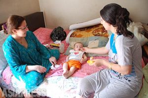 [玉本英子] 現場日誌<br> バグダッド ４月１１日　友人の家にて