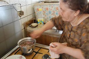 [玉本英子] 現場日誌<br> バグダッド ４月１２日　イラクの家庭料理　クッバ