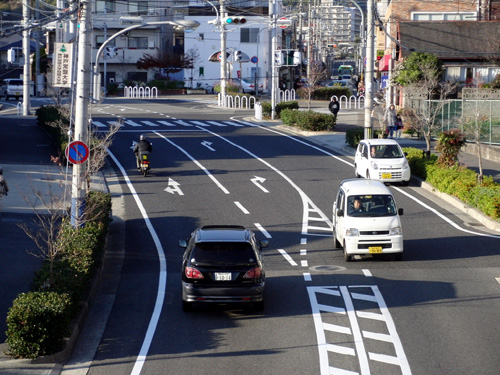 「岡田日出雄さんが事故に巻き込まれた現場」