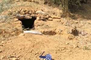 <ミャンマー>砲弾に襲われたカチン州ライザの民家