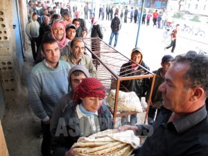 ＜シリア現地報告＞16　主食のナンがない