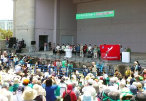 ＜沖縄現地報告＞「主権回復の日」政府式典にNO!（上）