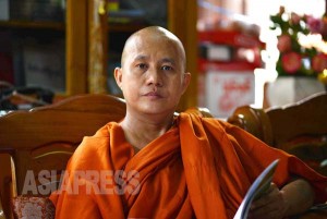 <ミャンマー>フォトジャーナリスト・宇田有三報告(4)反イスラームの僧院で