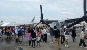 拡張される岩国基地~「オスプレイ」を一般公開