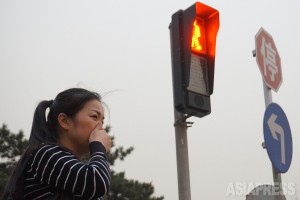 ＜北京秒写＞42 初の黄砂警報発令 明日日本にも飛来　 宮崎紀秀