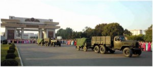 <北朝鮮>「女性同盟」がくず鉄製ロケット砲を軍に寄贈 主婦たちは負担に悲鳴