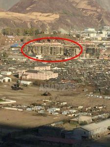 ＜北朝鮮最新写真報告＞洪水被災地に脱北監視の警備哨所を再建　被災者用住宅は未完(写真5枚)
