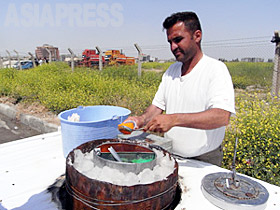 イラク～[玉本英子]現場日誌  危険なアイス～アルビル