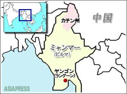 <ミャンマー>北部で続く戦闘、避難民1万6,000人に