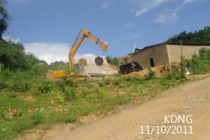 <ミャンマー>中国建設中のダム 中断発表後も工事続く