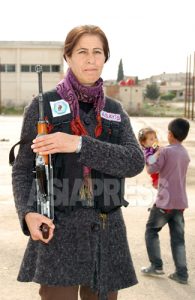 <シリア現地報告>6 北東部の都市に展開 クルド治安組織「アサイシ」
