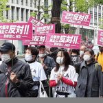 ＜大阪市廃止＞市民700人が御堂筋で反対パレード　12日に住民投票告示
