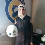 ＜シリア＞ホワイトヘルメットの女性隊員 「たくさんの死を見てきた」市民救護の最前線で（写真11枚）