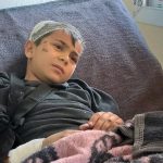 ＜シリア・トルコ地震＞シリア北西イドリブ がれきから救出されるも家族を失った子ども