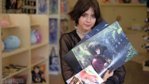 <ウクライナ>アニメ少女が見た戦争 戦死した父「心強く」の言葉胸に(写真15枚)