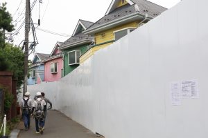 東京・上板橋再開発のアスベスト「飛散が不安」と住民懸念　事業主が調査報告書を閲覧拒否