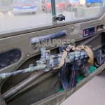 ＜独自・ウクライナ現地＞自衛隊車両、東部戦線で戦闘任務に　ライフルホルダーにはFN SCAR【2】（写真 9枚）