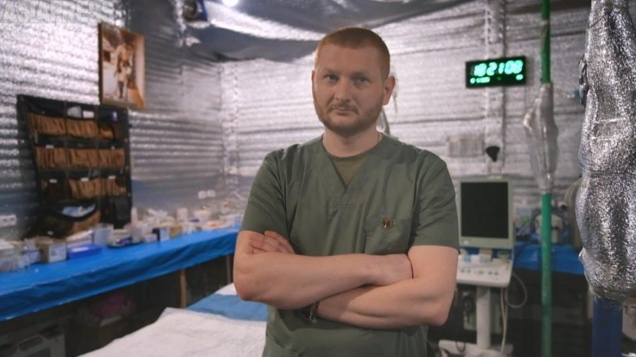 ＜ウクライナ東部戦線・兵士の肖像(8)＞第5独立強襲旅団・衛生医療中隊、前線拠点 （写真14枚）