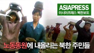 ＜북한내부영상＞ 노동동원에 내몰리는 북한 주민들