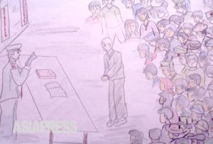 ＜북한내부＞회령시에서 공개재판　250명 지켜보는 가운데 '중국 휴대전화 사용'으로 징역 10년　'불순분자 책동에 경계심 높여라'