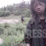 N.Korea : Starving 23 year-old Homeless Woman (Rimjin-gang/ASIAPRESS)
