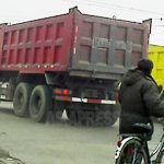 <Inside N.Korea> Pregnant Woman Killed By Heavy Truck (2 Photos)