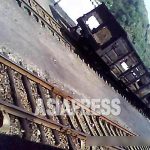 <Inside N. Korea> Train derails on the Hyesan-Samjiyeon line ... Officials rush to get construction of Samjiyeon tourist zone back on track