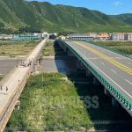 <Photo Report>The North Korea-China Border (1) In August, Tumen and the midstream of the Tumen River was quiet