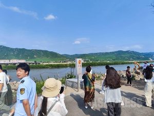 ＜Photo Report＞ No signs that trade has restarted in Tumen, on the midstream of the Tumen River…South Koreans are banned from touring trade route