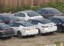 ＜N. Korea Photo Report＞Mass Smuggling of Vehicles in Violation of Sanctions... Hundreds of Luxury Cars Including Toyota and Trucks Lined Up at Border - Chinese Authorities Possibly Turning a Blind Eye
